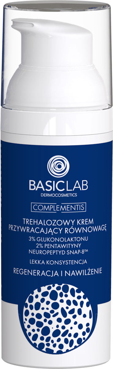 CREATURE Hydrating Cream 3本セット BASICLAB Krem trehalozowy przywracający równowagę lekka