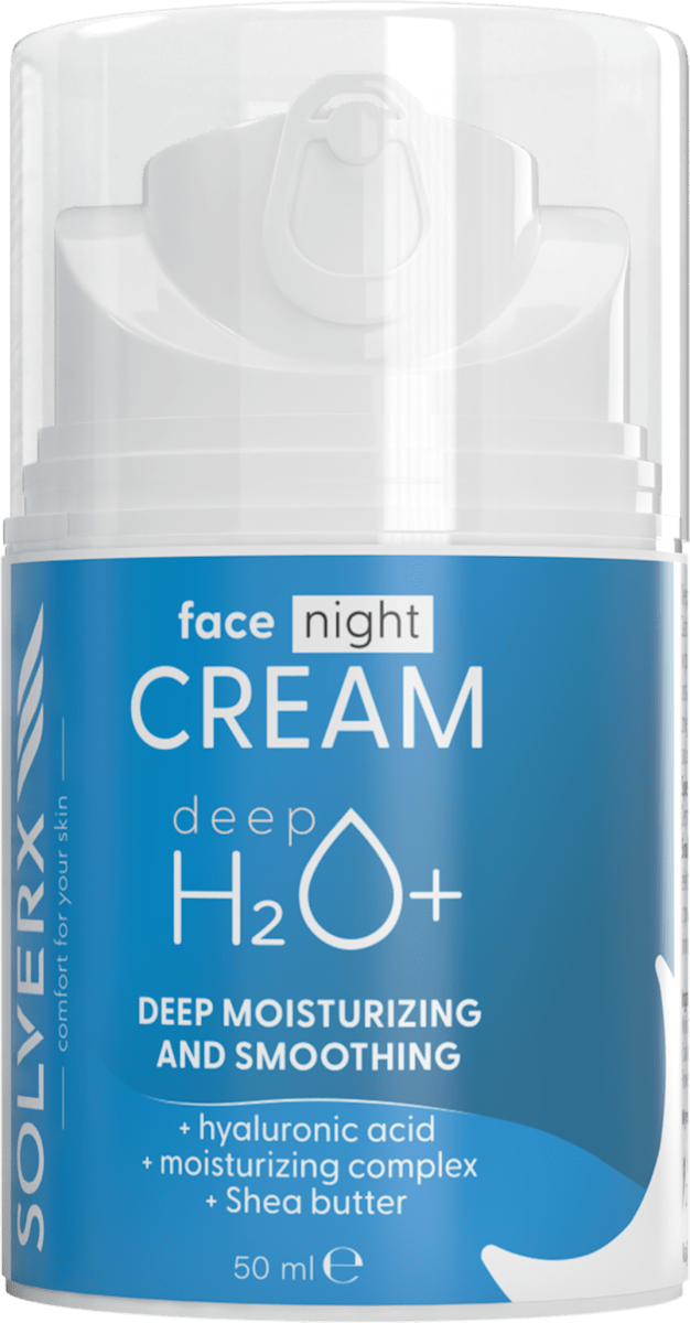 Solverx Krem na noc DeepH2O+, 50 ml kupuj w zawsze korzystnych