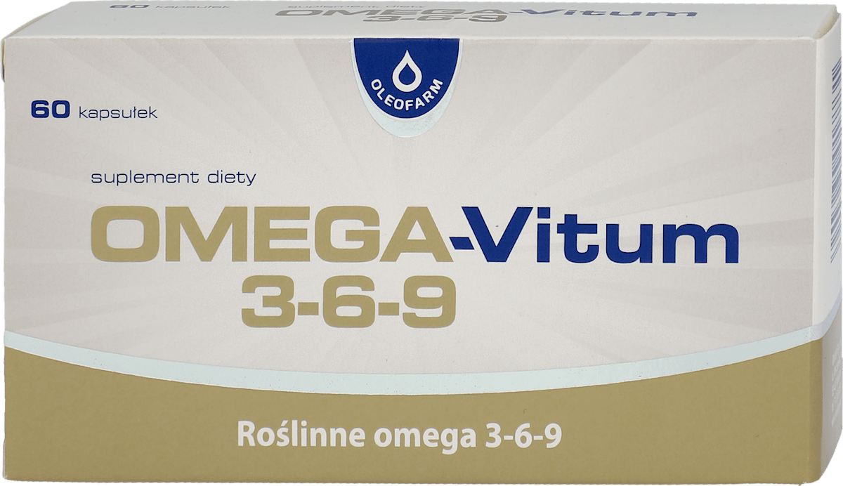 OLEOFARM Suplement diety Omega-Vitum 3-6-9 60 60 kupuj