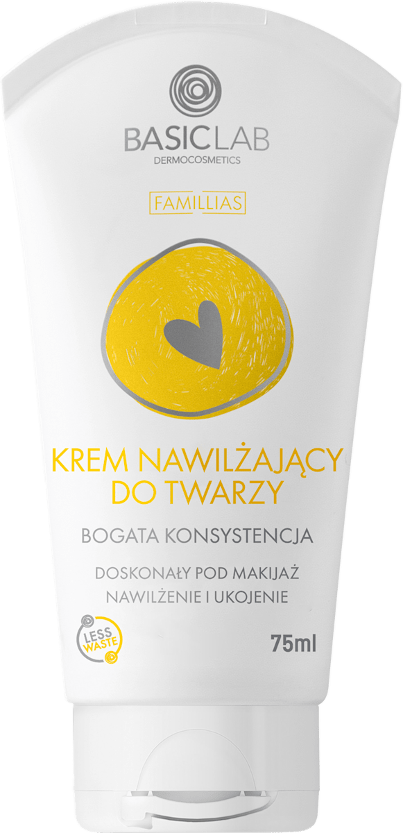 BASICLAB Krem nawilżający do twarzy bogata konsystencja Dermocosmetics ...