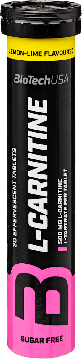 BioTechUSA L-Carnitin pezsgtabletta citrom-lime zestssel, 20 db | dm.hu