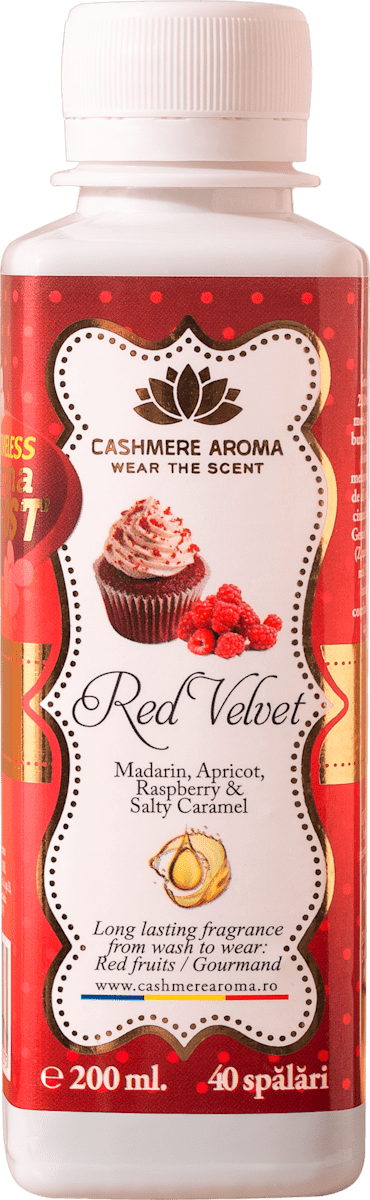 CASHMERE AROMA Parfum de rufe Red Velvet 40 spălări, 200 ml | dm.ro