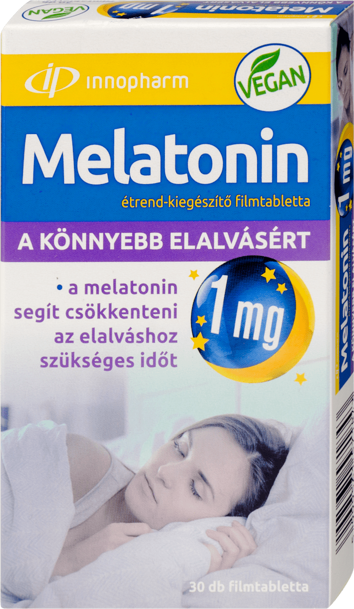Innopharm Melatonin filmtabletta, 30 db | dm.hu