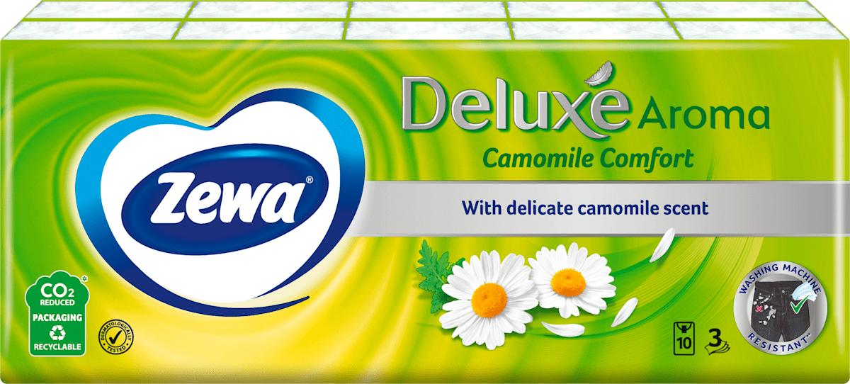 Zewa Şerveţele nazale parfumate Deluxe, 10 buc | dm.ro