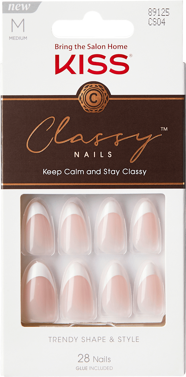 KISS Knstliche Ngel Classy Nails, 28 St dauerhaft gnstig online kaufen |  dm.de
