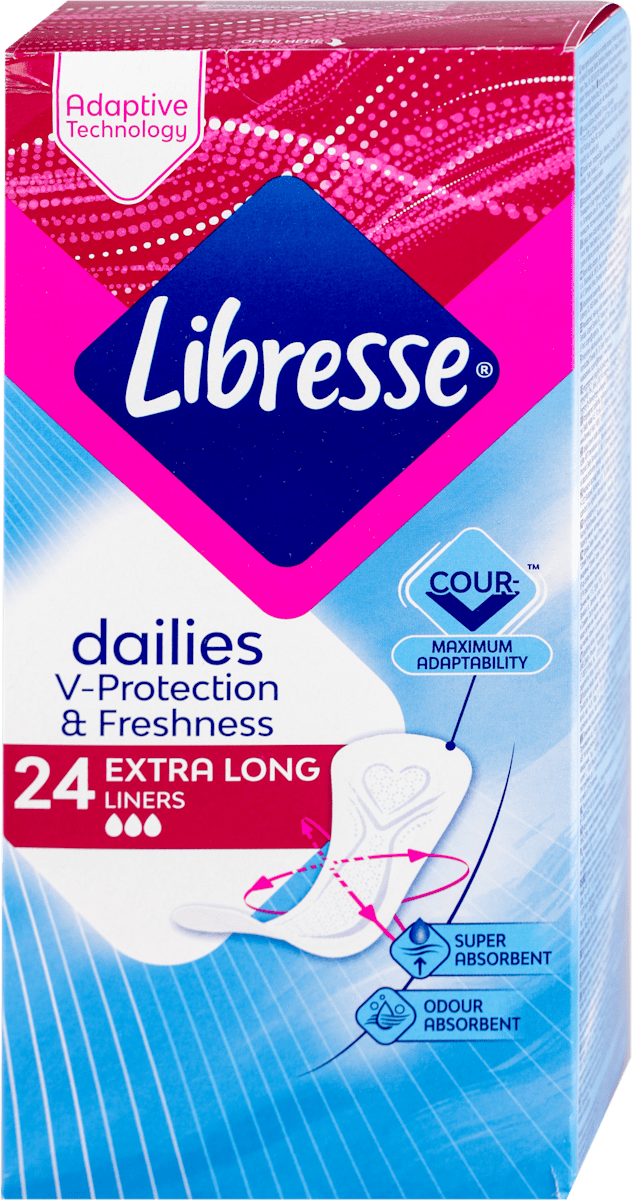 Libresse dailies fresh dnevni ulošci extra long, 24 kom