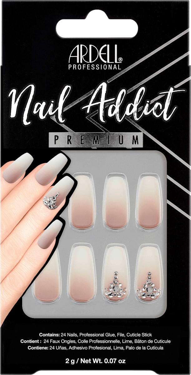 Knstliche Ngel Nail Addict Rich Tan Ombre, 24 St