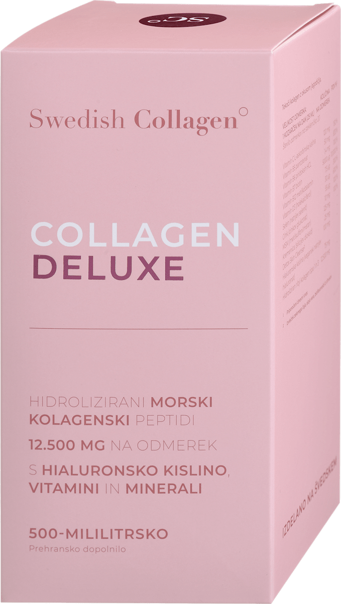 Swedish Collagen Prehransko dopolnilo COLLAGEN DELUXE | dm.si