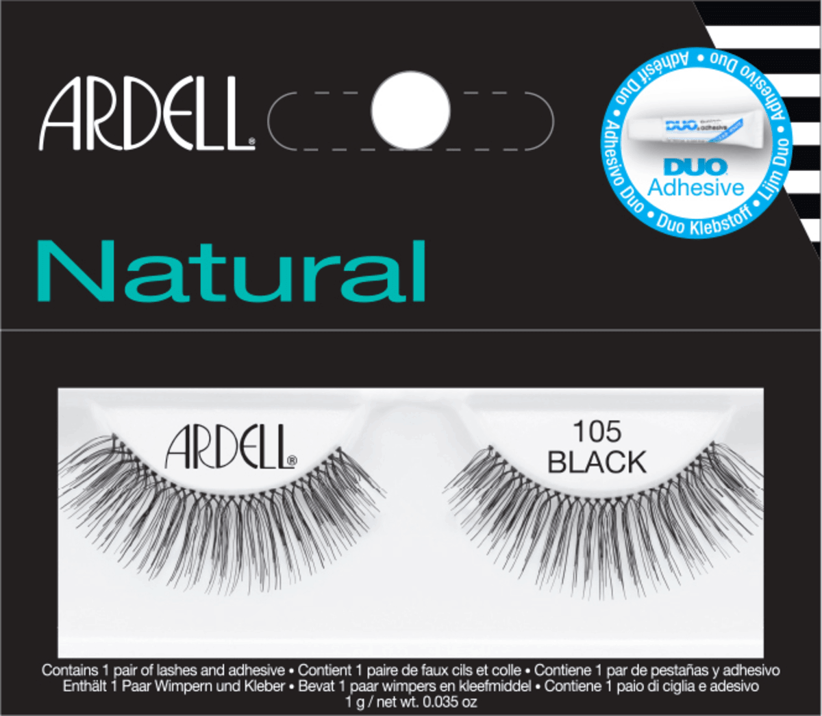 ARDELL Ciglie finte Natural, 1 g | dm Italia