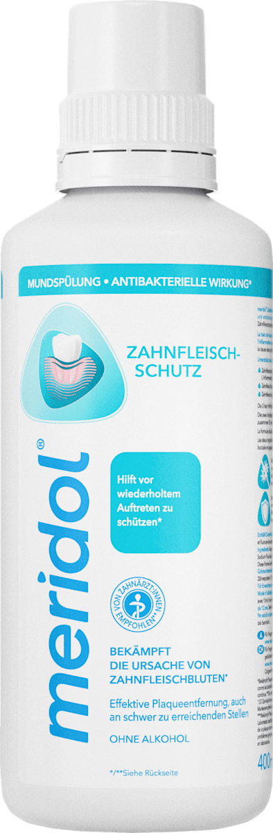 meridol Mundspülung Zahnfleischschutz, 400 ml | dm.at