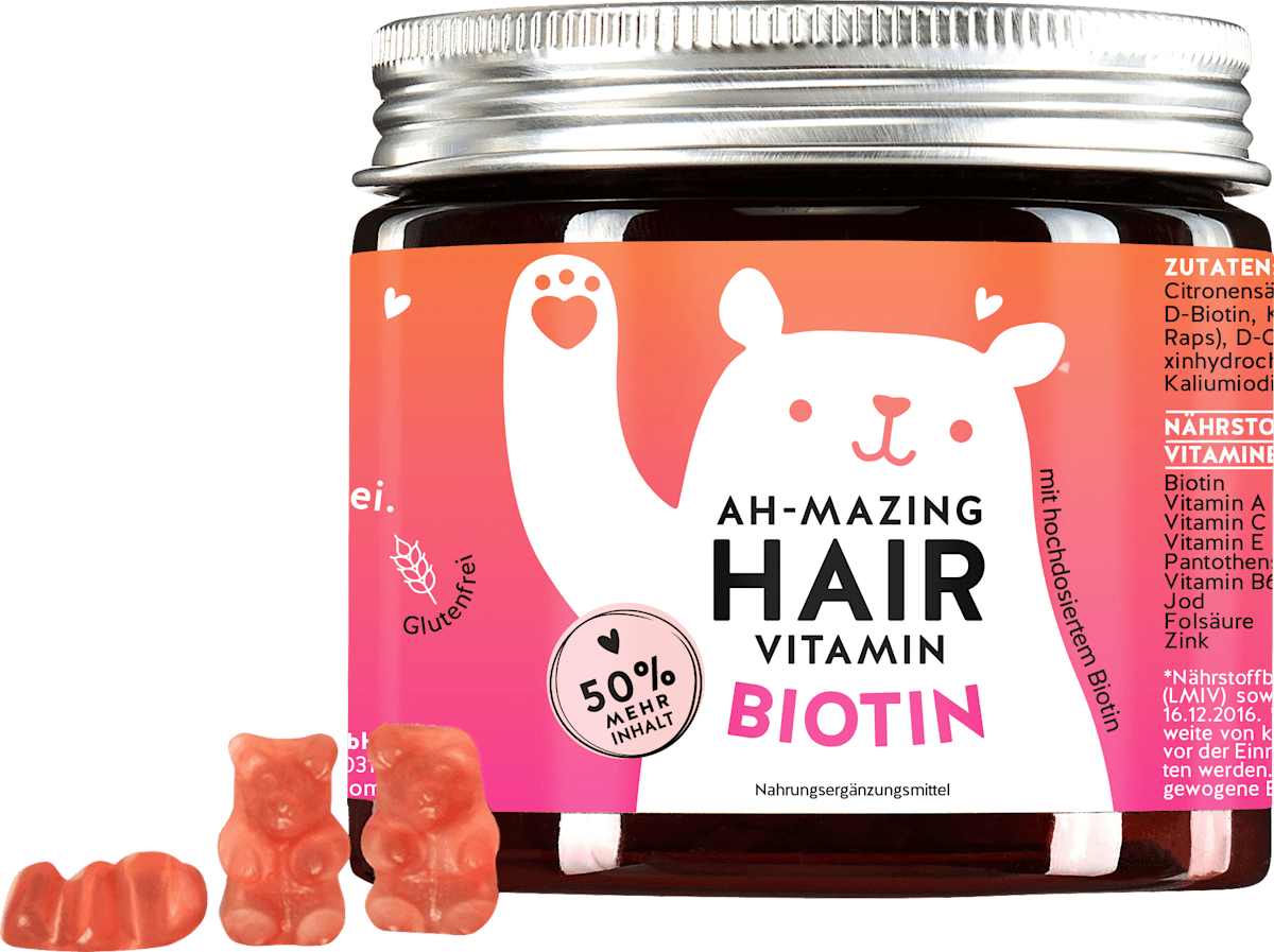 Bears With Benefits Ah-Mazing Haarvitamine Biotin Zuckerfrei – ABSHE