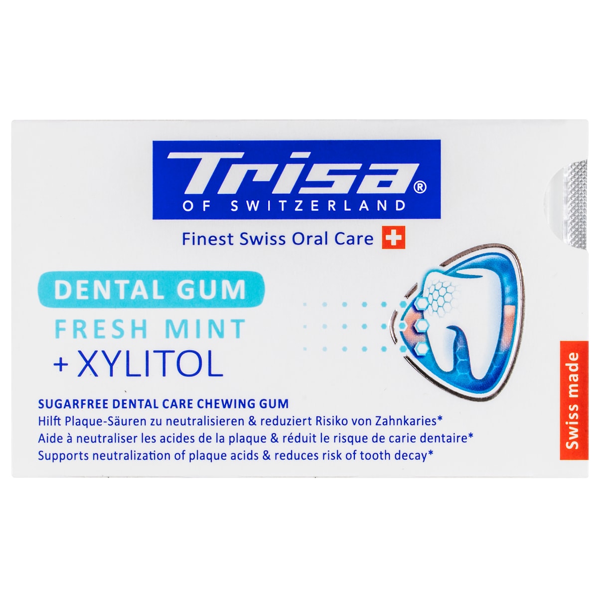 TRISA Gumă dentară Fresh Mint, 1 buc | dm.ro