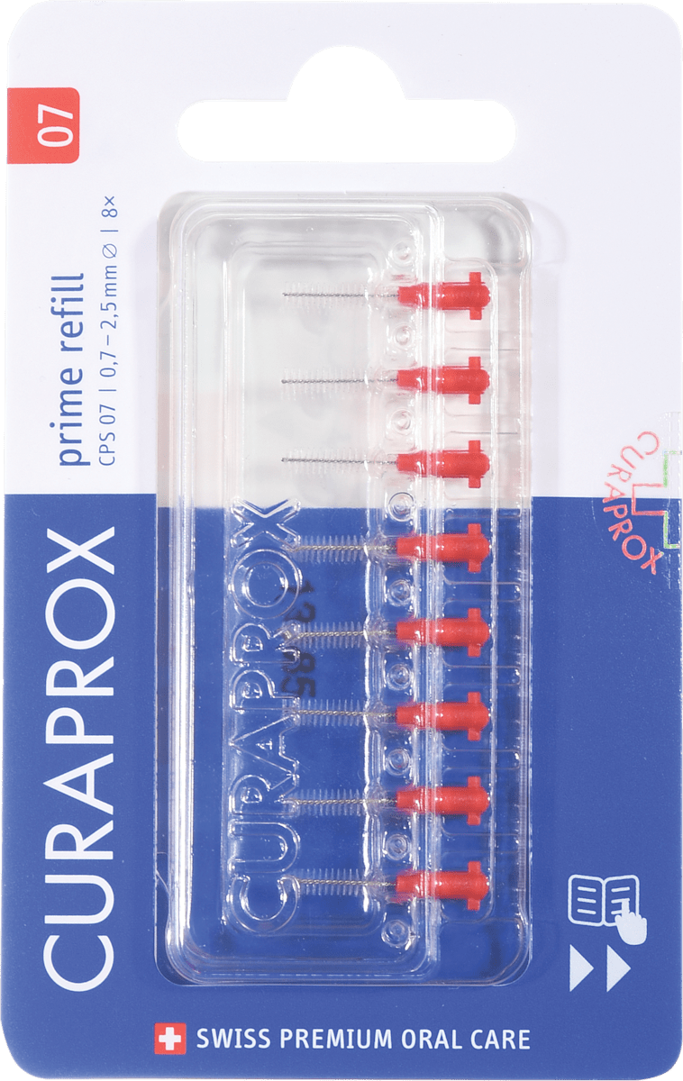 CURAPROX Medzobne ščetke CPS 07 Prime Refill, 8 kos | dm.si