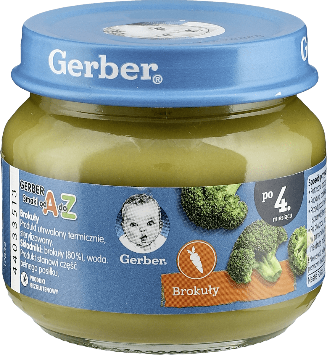 Gerber Obiadek brokuły, 80 g kupuj w zawsze korzystnych cenach | dm