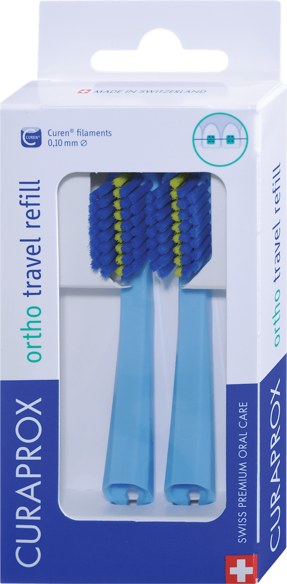 CURAPROX Potovalni set refill za ščetko CS 5460 - moder, 2 kos | dm.si