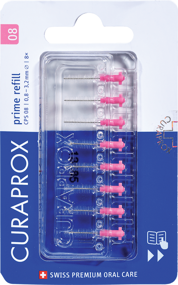 CURAPROX Medzobne ščetke CPS 08 Prime Refill, 8 kos | dm.si