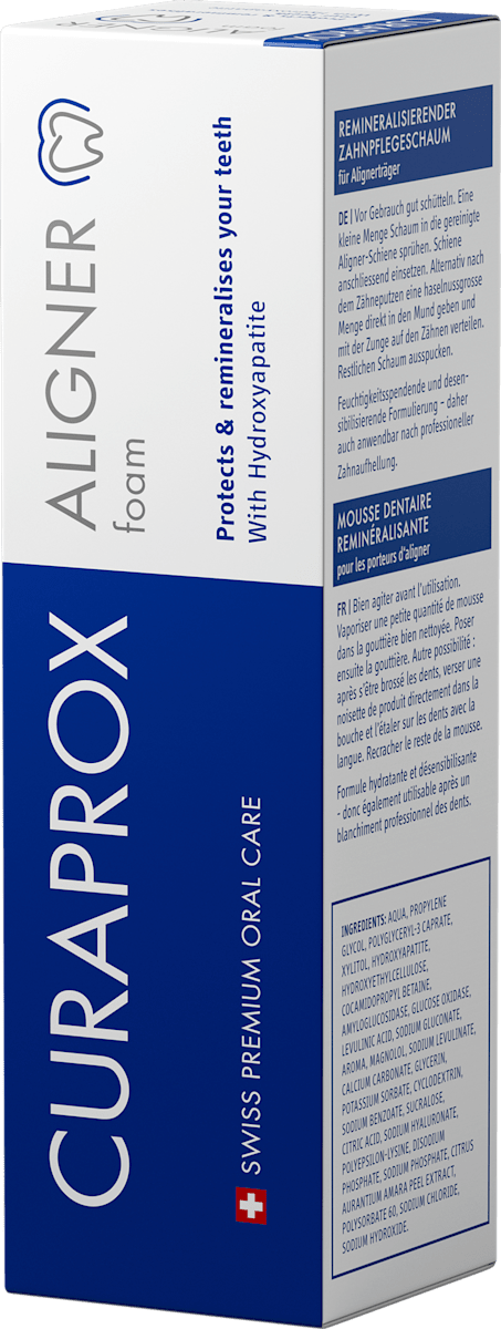 CURAPROX Negovalna pena Aligner foam, 40 ml | dm.si