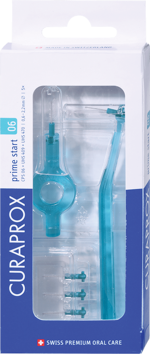 CURAPROX Medzobne ščetke z držalom CPS 06 Prime Start, 5 kos | dm.si