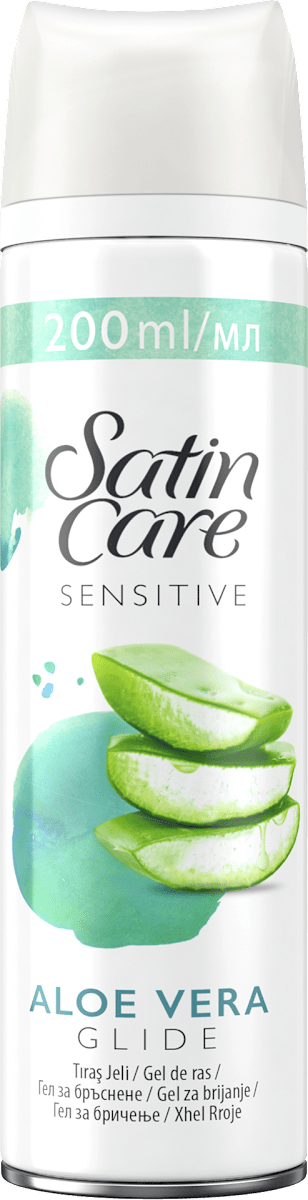 Satin Care Gel de ras pentru femei, 200 ml | dm.ro