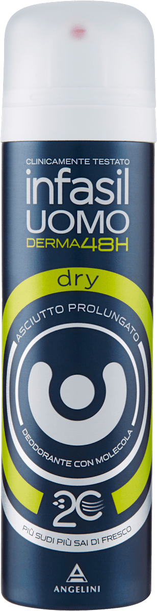 Infasil Aktive Frische Deodorant Spray, 150 Ml – Bis Zu 48 Stunden Schutz, Ohne Alkohol