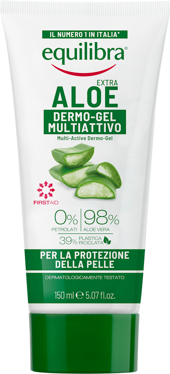 equilibra Dermo-gel multiattivo con aloe vera, 150 ml | dm Italia