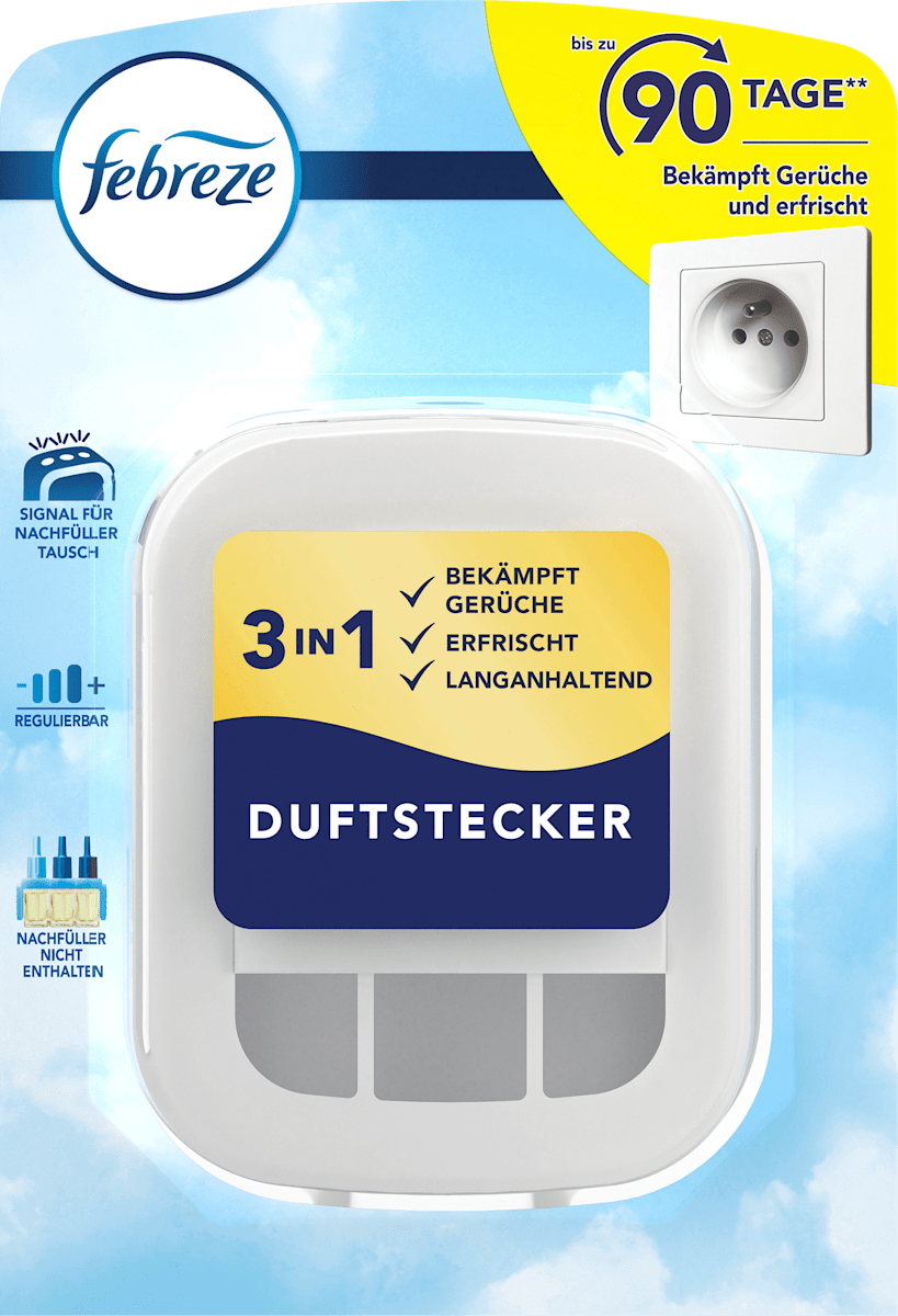 Febreze Lufterfrischer Duftstecker 3 Volution, 1 St dauerhaft günstig online kaufen