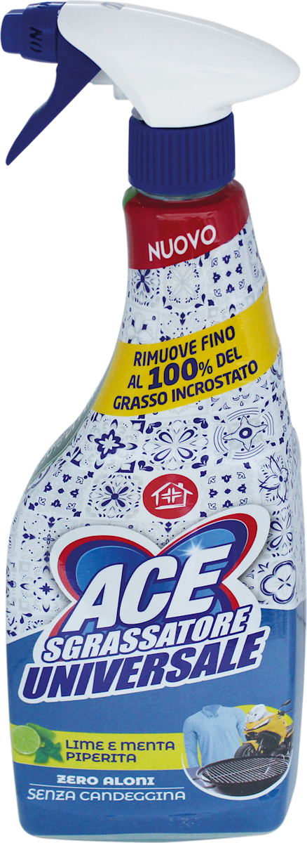 ACE Spray sgrassatore universale lime e menta piperita, 600 ml | dm Italia