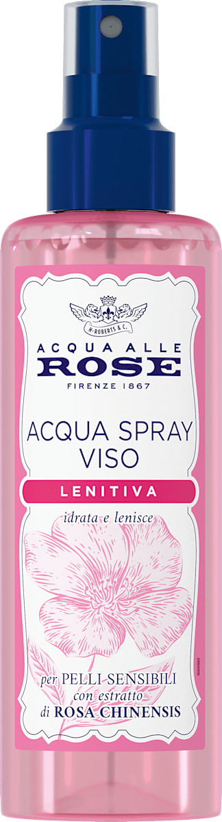 ACQUA ALLE ROSE Acqua spray lenitiva alla Rosa Chinensis, 200 ml | dm ...