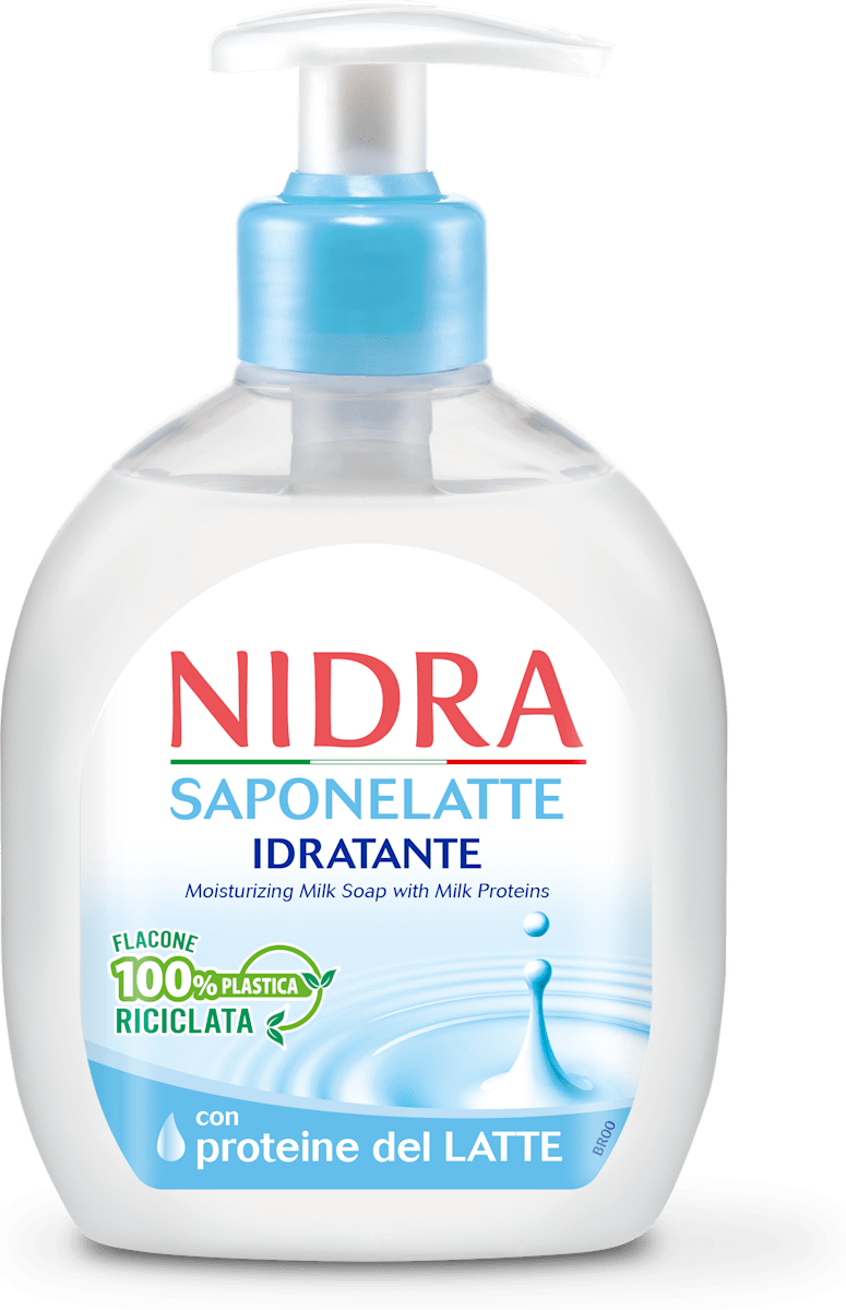 NIDRA Sapone liquido idratante con proteine del latte, 300 ml | dm Italia