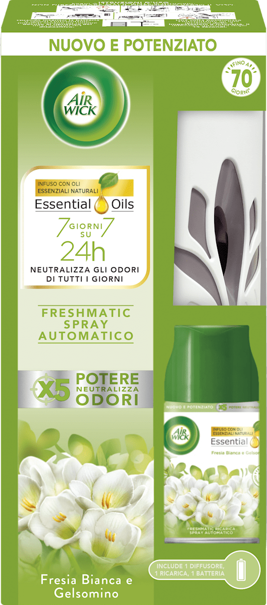 AIR WICK Spray Neutralizzatore Eucalipto & Freesia, Confezione Da 5 Pezzi - 3