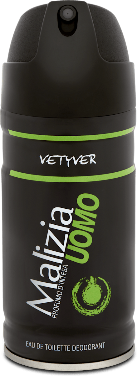 Malizia Deodorante Eau de Toilette Vetyver, 150 ml dm Italia - Main Image