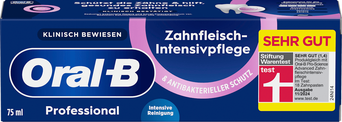 Zahnpasta Professional Zahnfleisch-Intensivpflege Oral-B