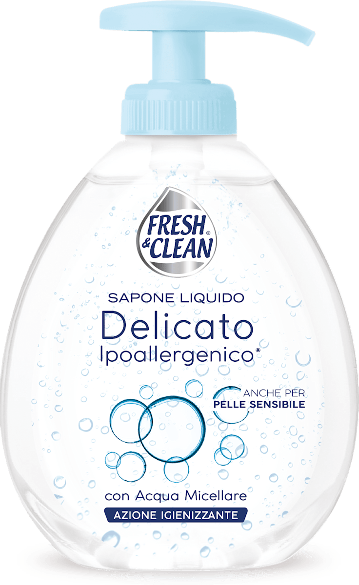 FRESH & CLEAN Sapone liquido delicato ipoallergenico, 300 ml | dm Italia