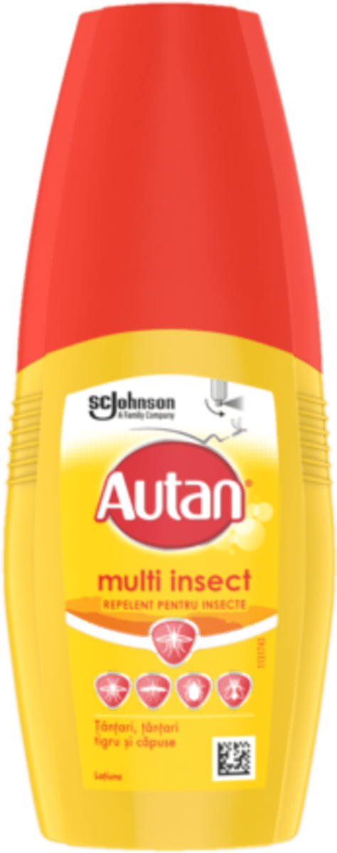 Autan Loțiune protecție împotriva insectelor, 100 ml | dm.ro