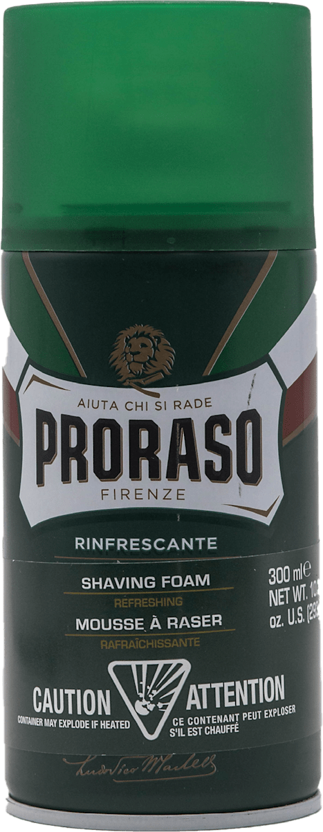 PRORASO
Spumă de ras cu eucalipt, 300 ml - imagine 2