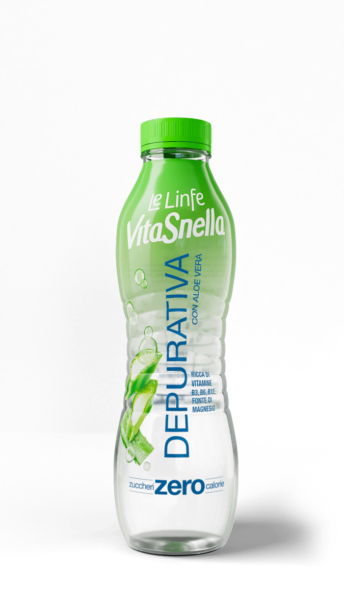 VitaSnella le Linfe Bevanda depurativa con aloe vera, 500 ml | dm Italia