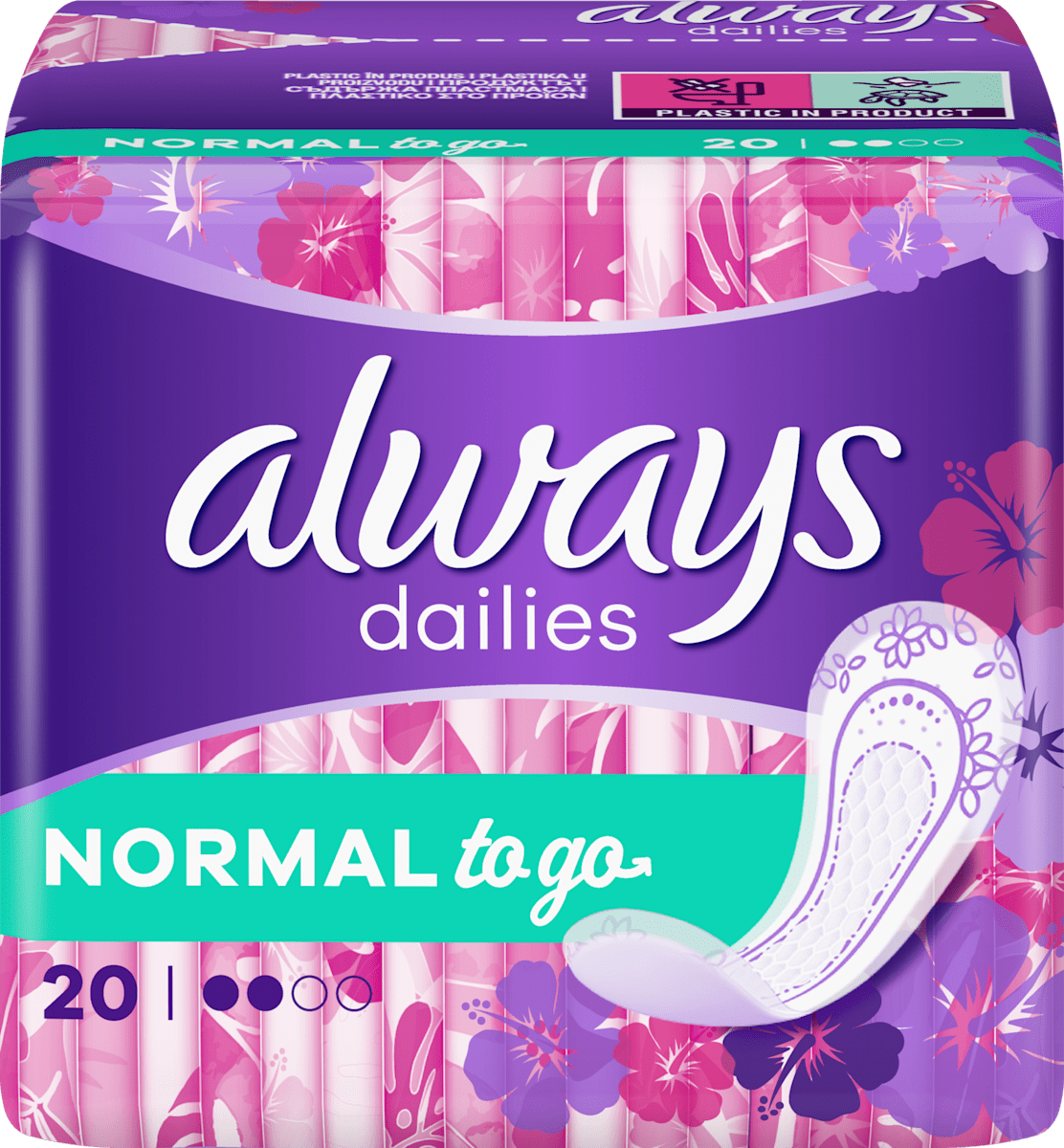always dailies normal to go dnevni ulošci, 20 kom. | dm Bosna i Hercegovina