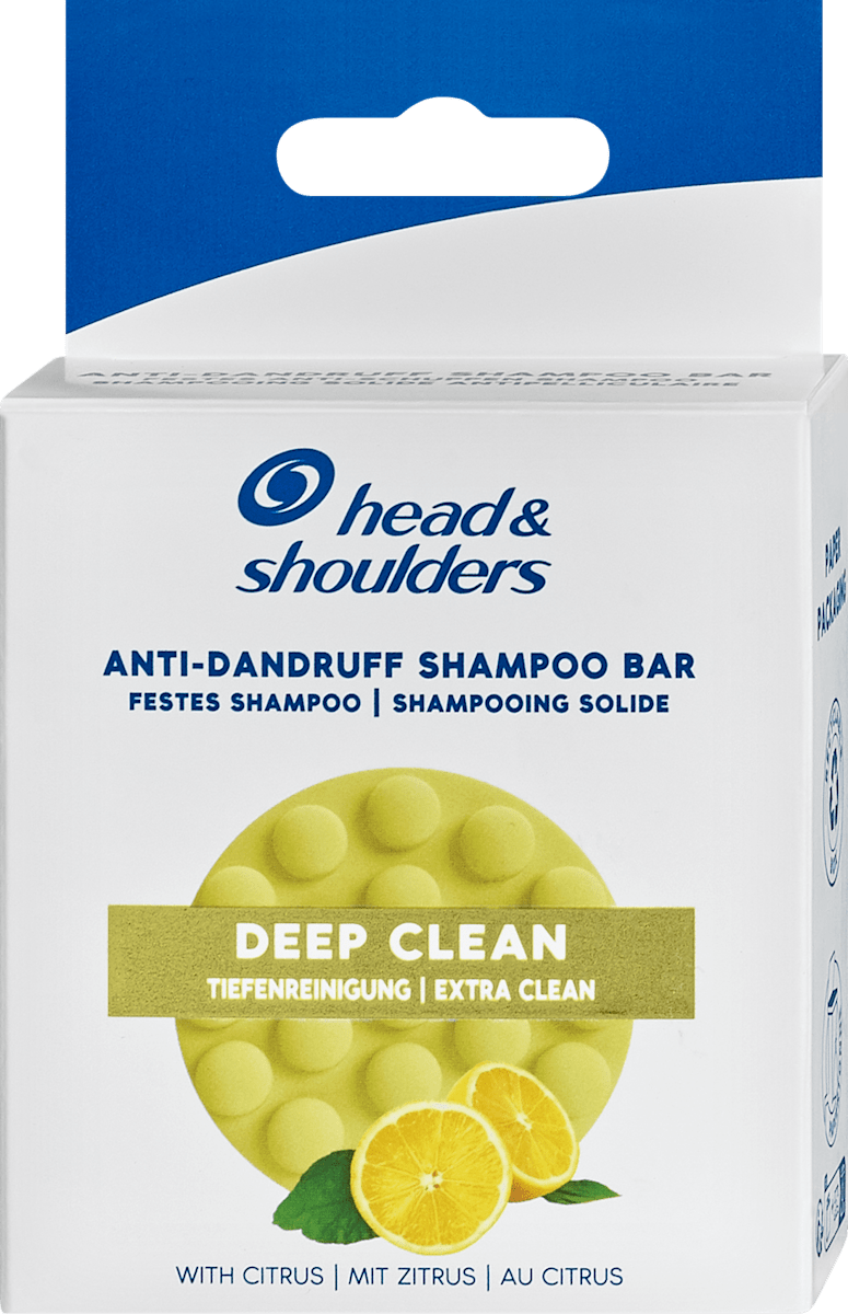 head&amp;shoulders Festes Anti-Schuppen Shampoo mit Zitrus, 70 g | dm.at