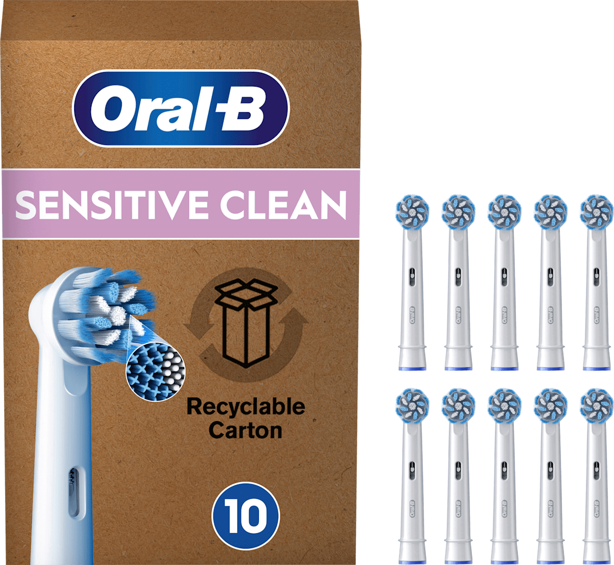 Austria product data sample: Aufsteckbürsten Pro Sensitive Clean, 10 St