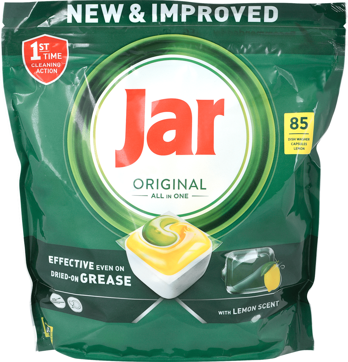 Jar Mosogatókapszula Original All-in-one Lemon L, 85 db | dm.hu