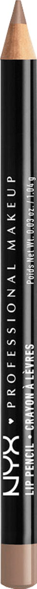 NYX Professional Makeup Slim Lip Pencil In Cocoa – Lipliner, Cremig, Mit Kokosöl, Langanhaltend