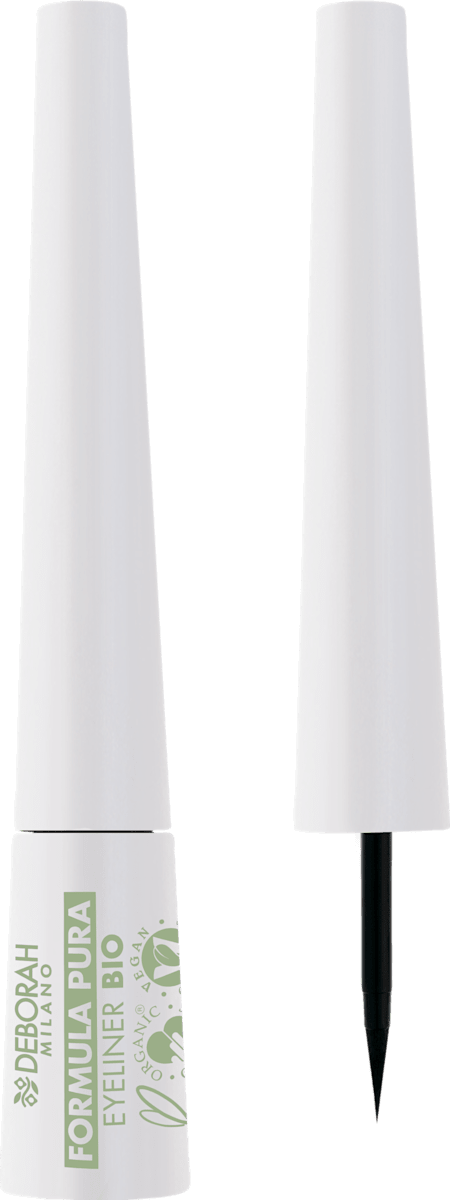 Deborah Milano Formula Pure BIO Eyeliner – Veganer, Parabenfreier Eyeliner Mit Hoher Pigmentierung