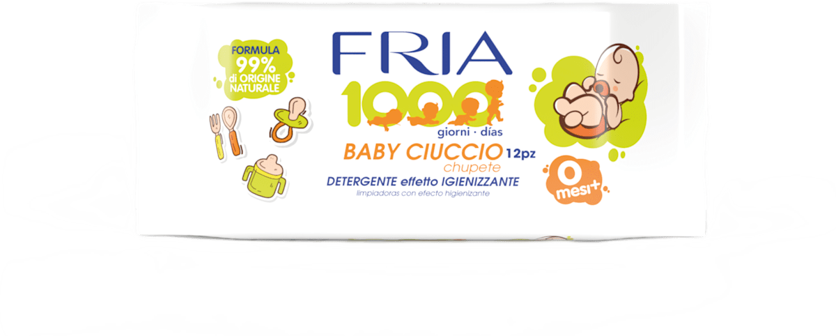 Salviettine Baby Fria Per Ciucci - 12 Pezzi, Igienizzanti Senza Risciacquo - Foto 5