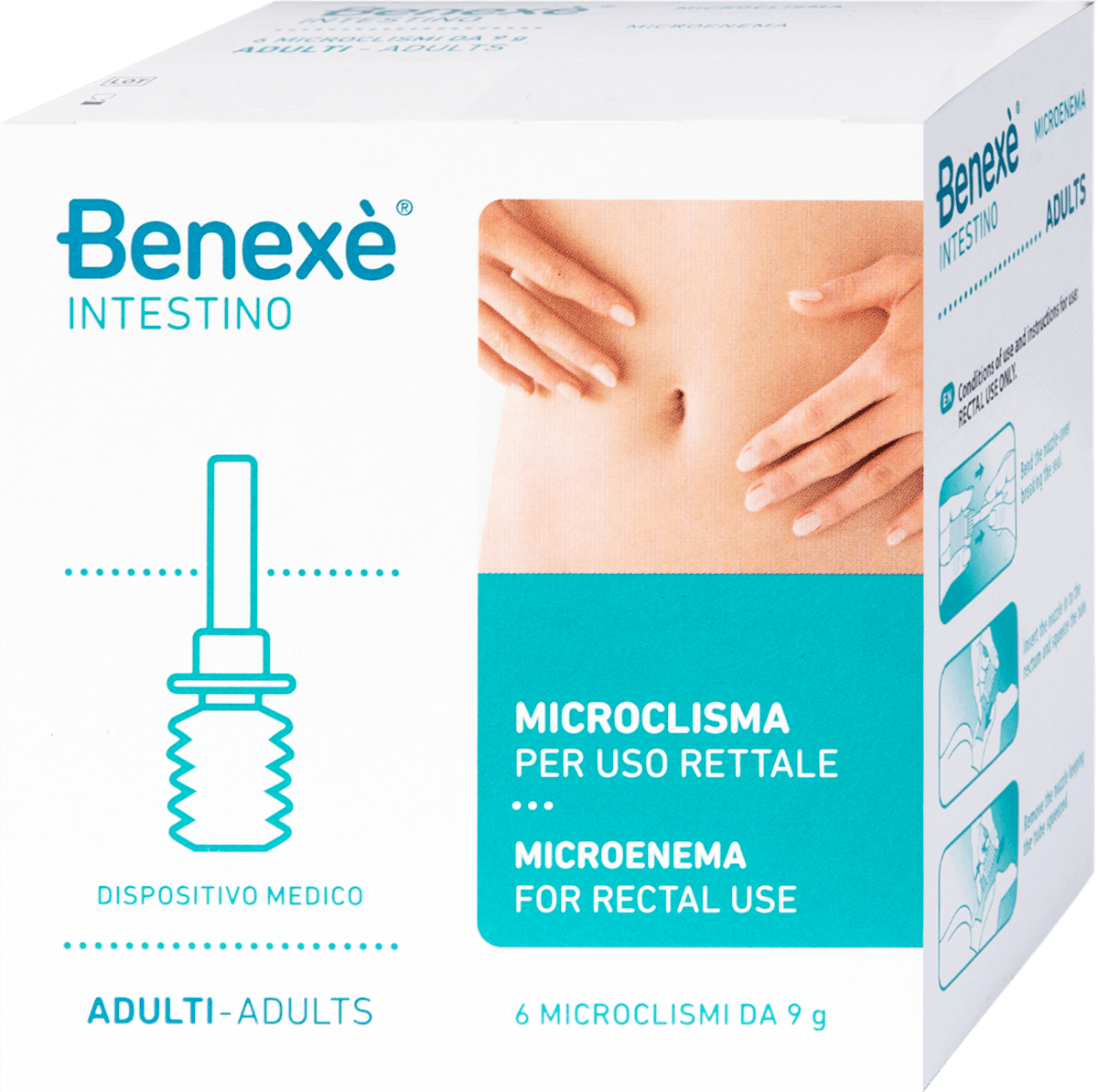 Benexè Microclismi per uso rettale, 6 pz | dm Italia