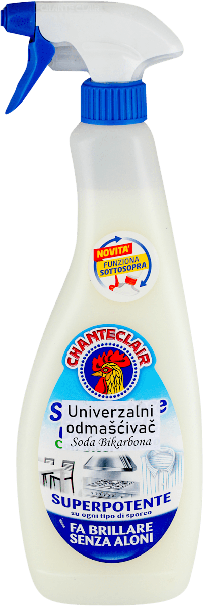 CHANTECLAIR Univerzalni odmašćivač - soda bikarbona, 600 ml