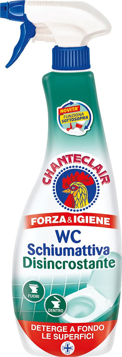CHANTECLAIR Soluție curățare wc anti calcar, 625 ml