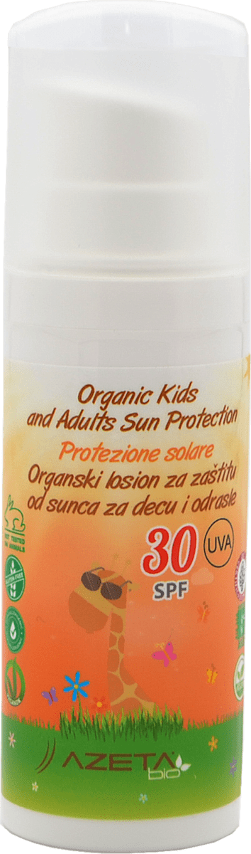 AZETA bio Losion za zaštitu od sunca za decu i odrasle, SPF30, 50 ml ...