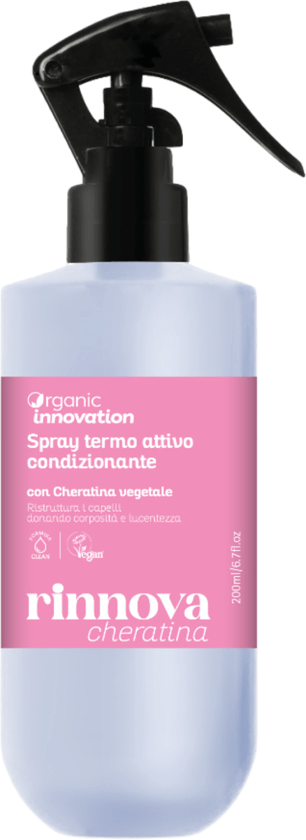 Organic Innovation Spray termo attivo condizionante con cheratina ...