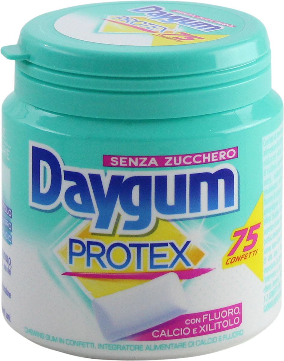 Daygum Chewing gum con fluoro, calcio e xilitolo, 104 g | dm Italia