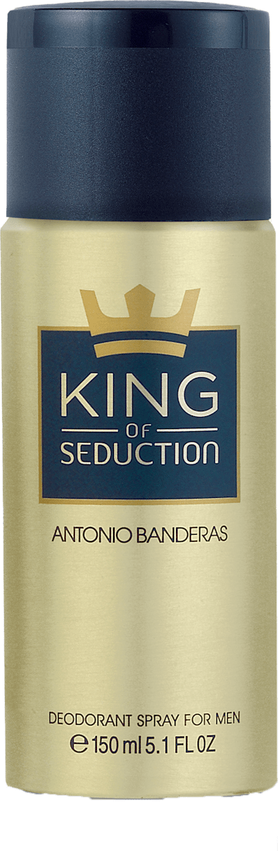 ANTONIO BANDERAS Deodorant King of Seduction Gold, 150 ml